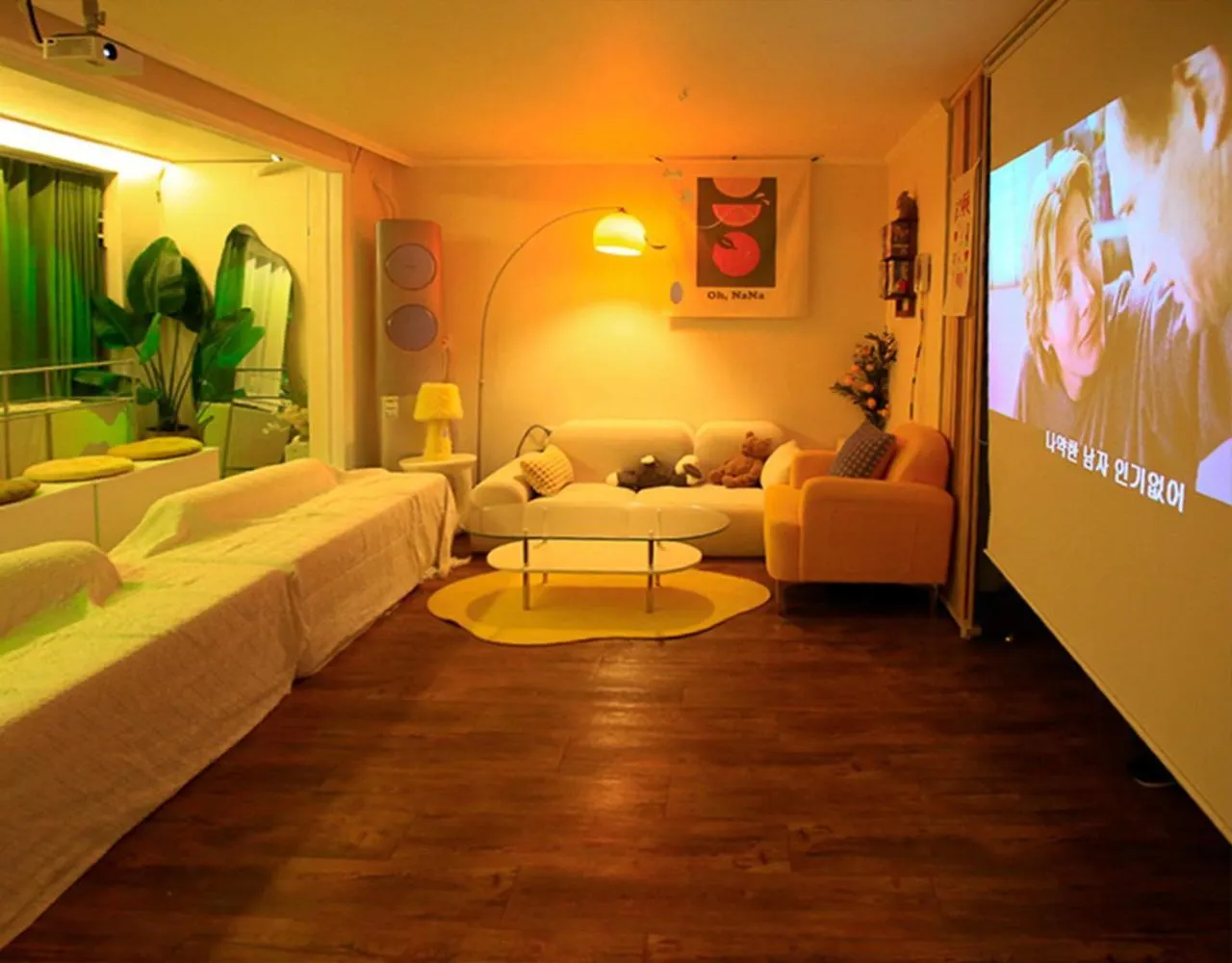 아파트 Sans Stay, Free Wine, Projector, 3Min Station 서울특별시